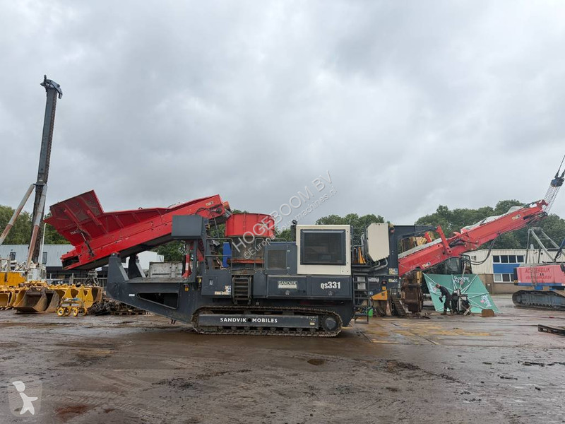 Krossning, återvinning Sandvik QS 331