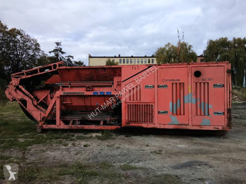 Concassage, recyclage Forus BZ381 Nowe zęby