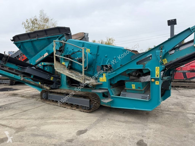 تفتيت، إعادة التدوير Powerscreen