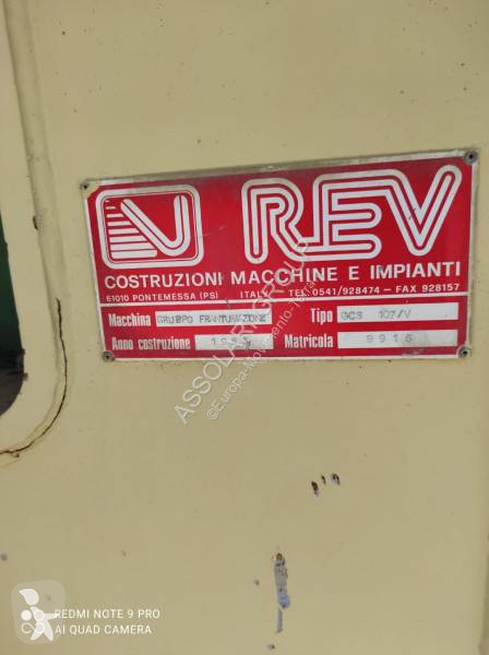 Krossning, återvinning REV GCS 107