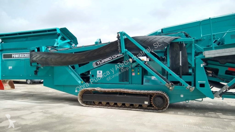 Krossning, återvinning Powerscreen Turbo