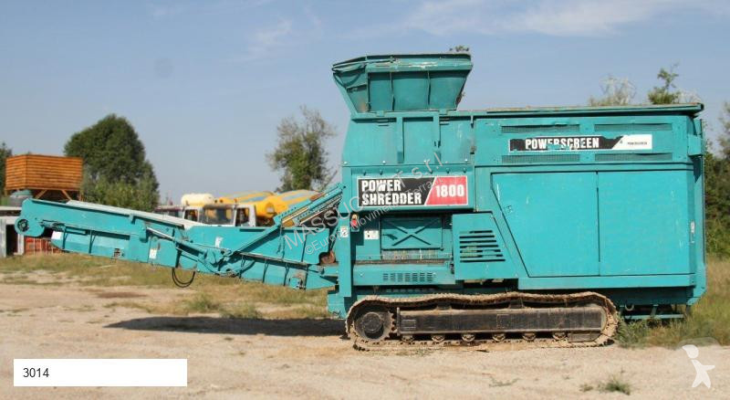 Krossning, återvinning Powerscreen...