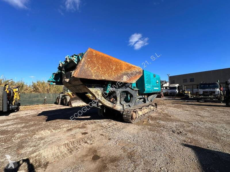 Knusning, genvinding Powerscreen