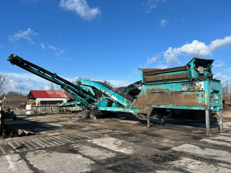 Krossning, återvinning Powerscreen