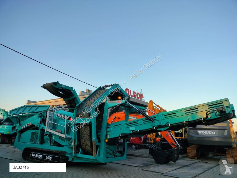 Britadeira, reciclagem Powerscreen - RATY -...