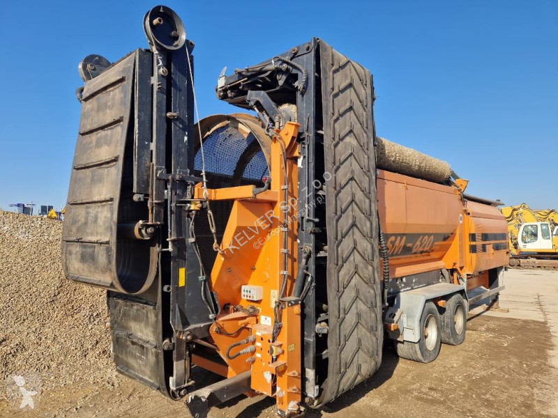 تفتيت، إعادة التدوير Doppstadt SM 620 * drum...