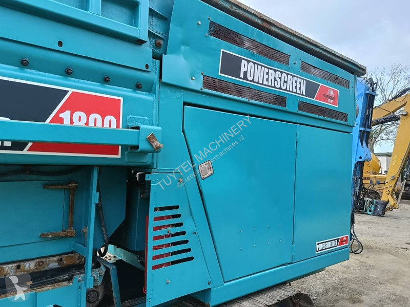تفتيت، إعادة التدوير Powerscreen powershredder...