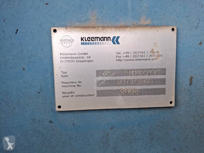 Дробление, переработка Kleemann Reiner MC110Z