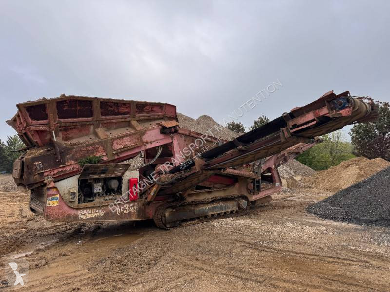 Krossning, återvinning Sandvik QE340