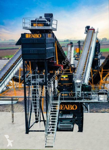 تفتيت، إعادة التدوير Fabo  Stationäre Brech-...
