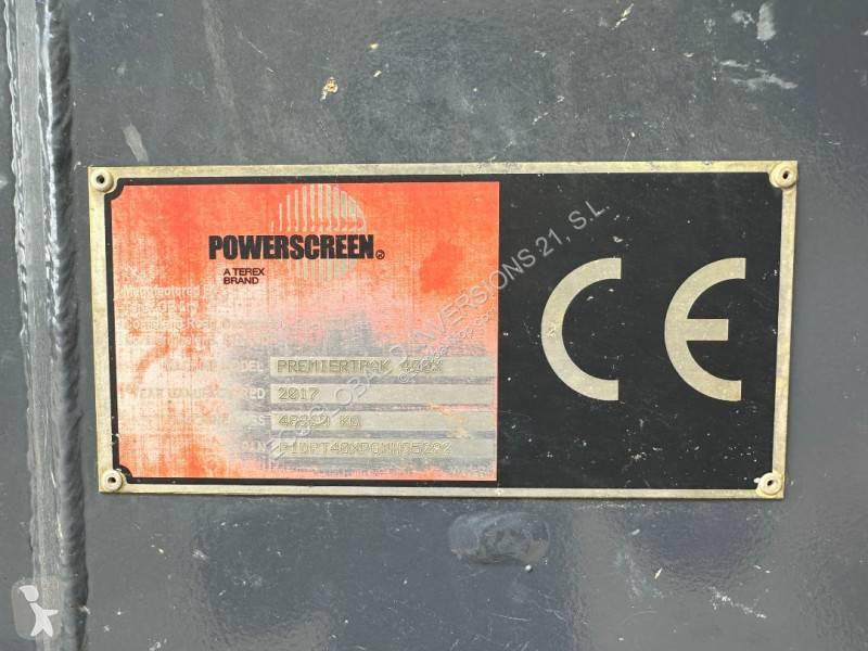 Krossning, återvinning Powerscreen PREMIERTRACK...