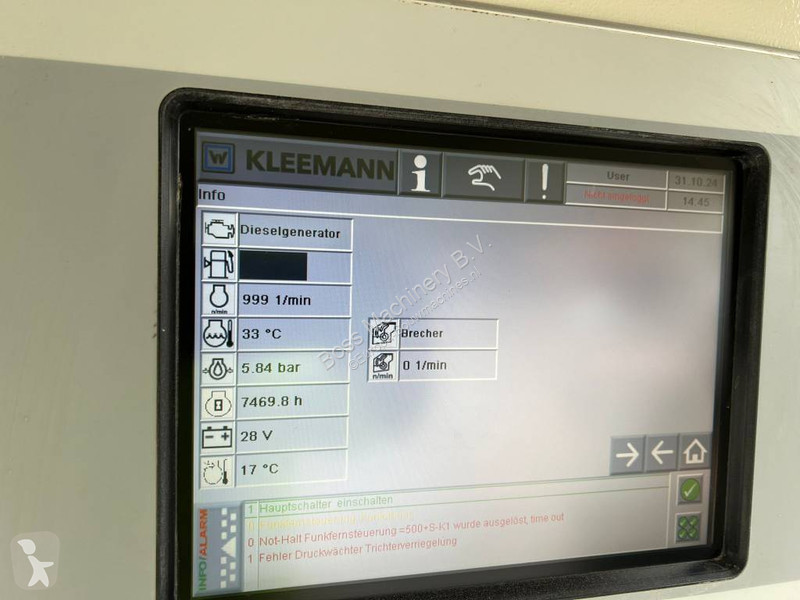 Breken, recyclen Kleemann MR130Z EVO 2 - German...