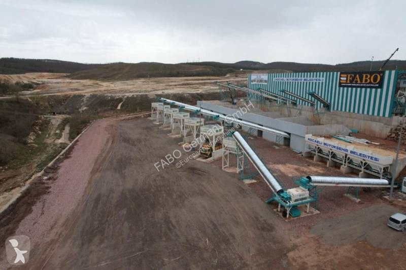 تفتيت، إعادة التدوير Fabo  Stationäre Brech-...