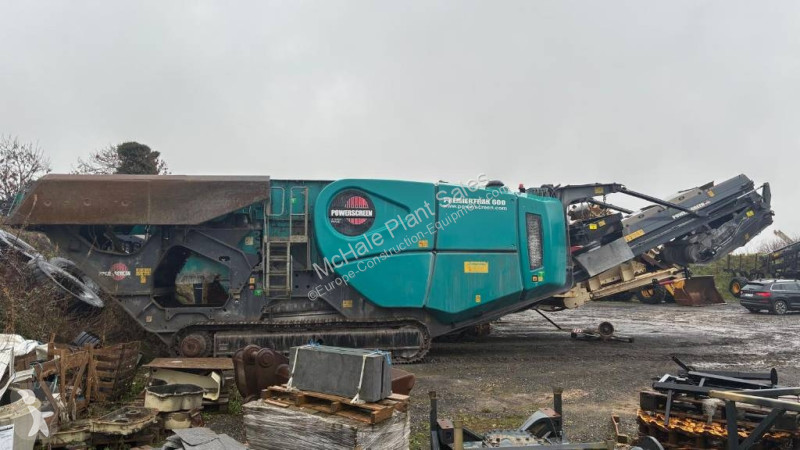Knusning, genvinding Powerscreen Premiertrak 600