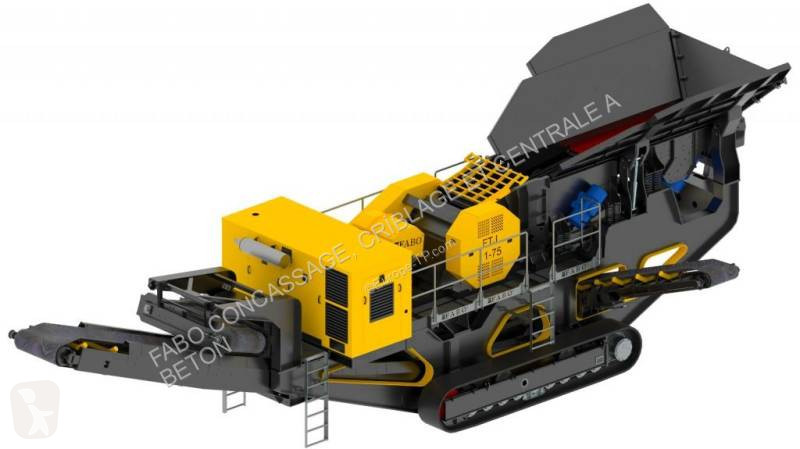 Britadeira, reciclagem Fabo  MOBILE / TRACKED...