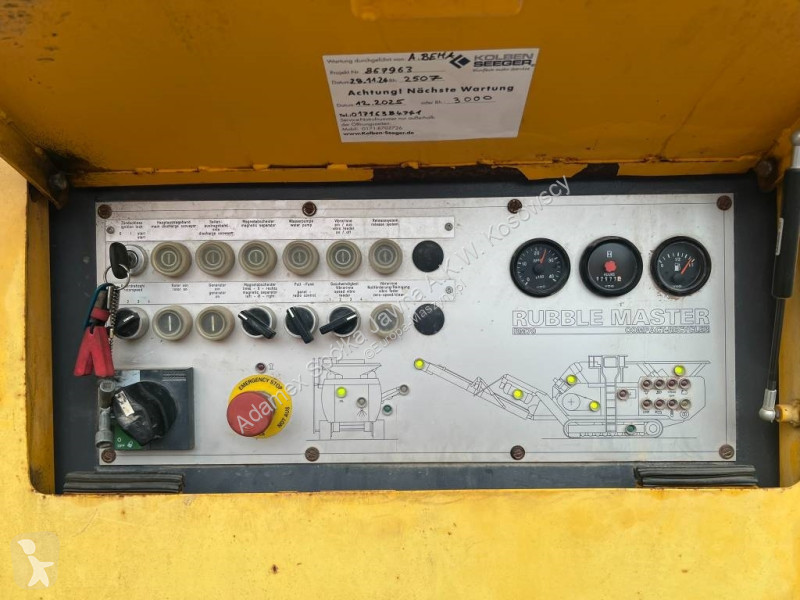Knusning, genvinding Rubble Master RM 70