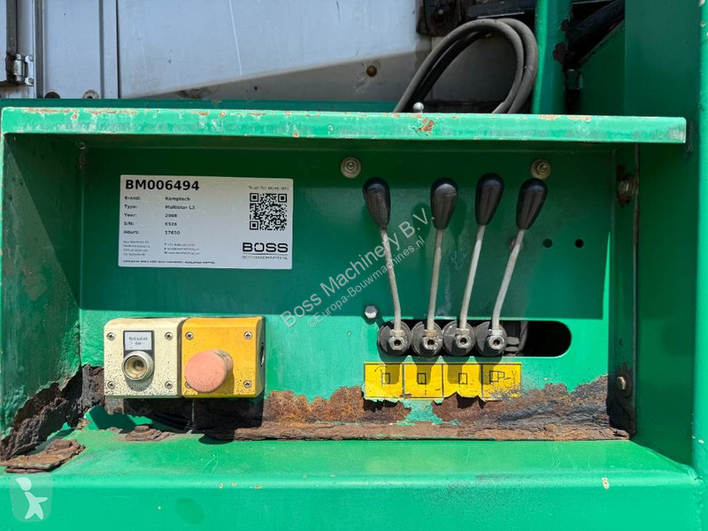 Frantumazione, riciclaggio Komptech Multistar...