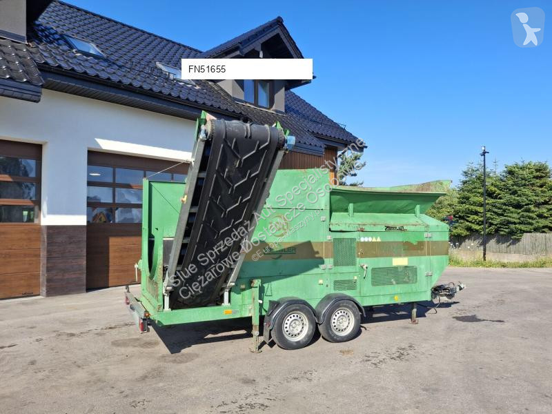 Drvenie, recyklácia Zemmler MS 1600 DMC 3500KG...