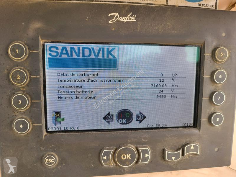 Breken, recyclen Sandvik  QI441 HSSD + Screener
