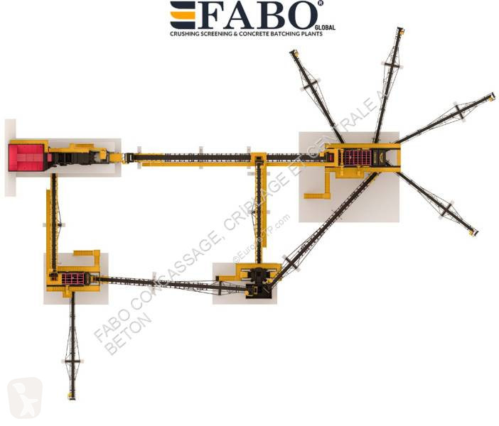 Krossning, återvinning Fabo  TYPE FIXE 300-400...