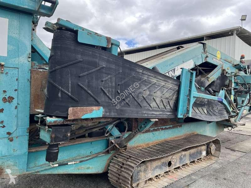 Krossning, återvinning Powerscreen