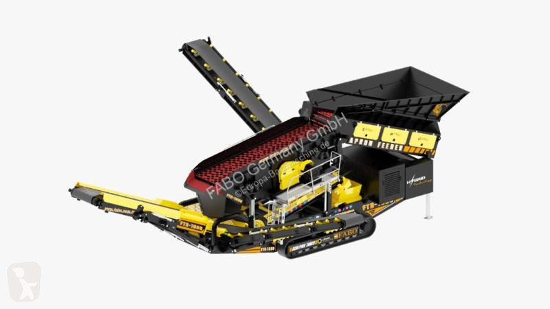 تفتيت، إعادة التدوير Fabo  FTB 1550 Vorsieb mit...