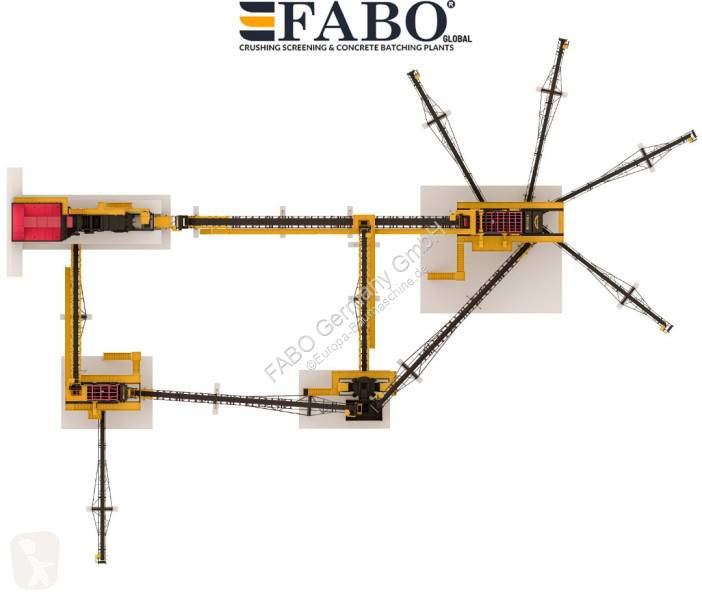 تفتيت، إعادة التدوير Fabo  Stationäre Brech-...