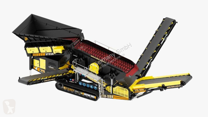تفتيت، إعادة التدوير Fabo  FTB 1550 Vorsieb mit...