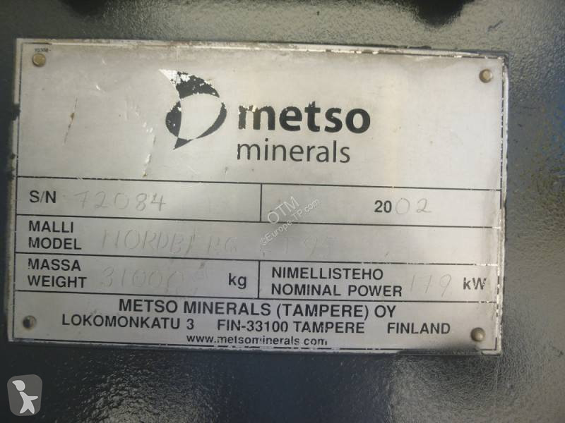 Kruszenie, recykling Metso LT95
