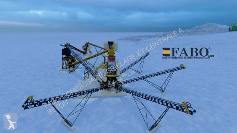 تفتيت، إعادة التدوير Fabo  TYPE FIXE 300-400...