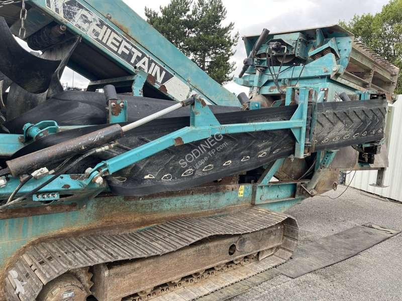 Krossning, återvinning Powerscreen