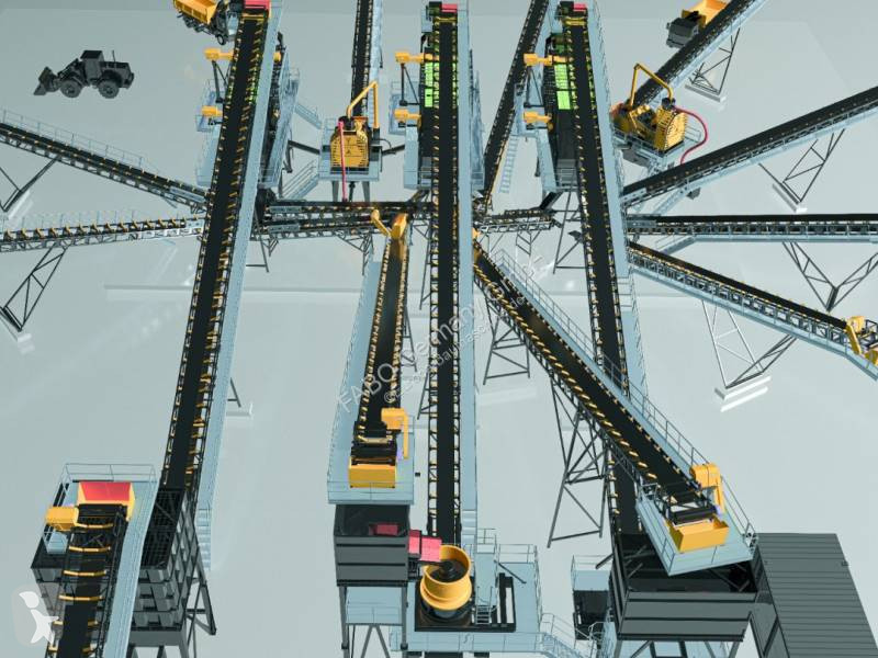 تفتيت، إعادة التدوير Fabo  Stationäre Brech-...