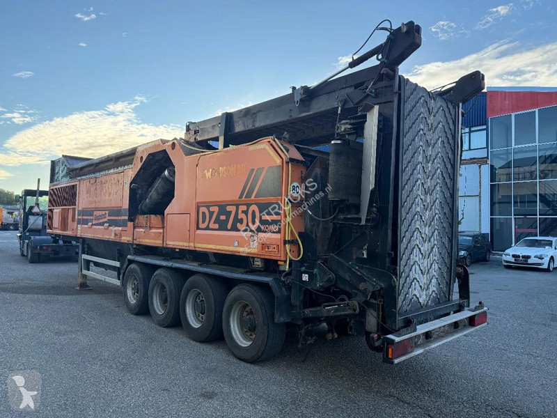 تفتيت، إعادة التدوير Doppstadt DZ 750 COMBI