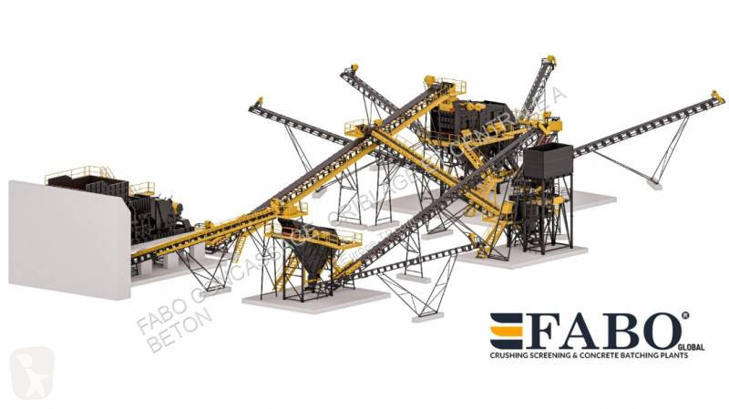 تفتيت، إعادة التدوير Fabo  TYPE FIXE 300-400...