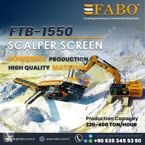 Krossning, återvinning Fabo  screen | FTB-1550...