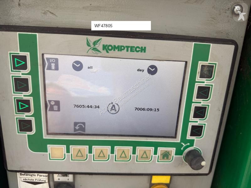 Knusning, genvinding Komptech Cribus 3800 auf...