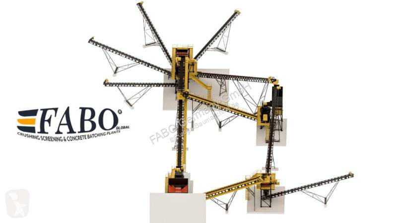 تفتيت، إعادة التدوير Fabo  Stationäre Brech-...