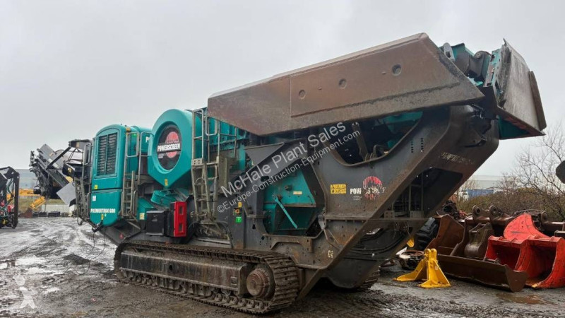 Knusning, genvinding Powerscreen Premiertrak 600