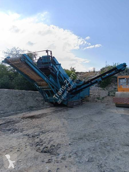 Krossning, återvinning Powerscreen
