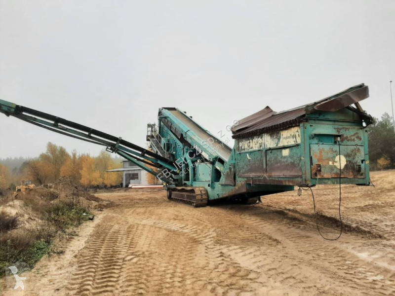 Krossning, återvinning Powerscreen Chieftain 2100