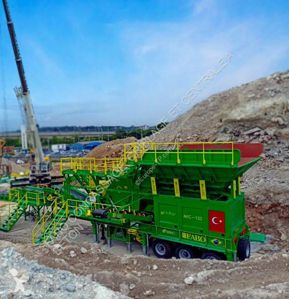 Breken, recyclen Fabo  MIC 120 (200-450TPH) |...