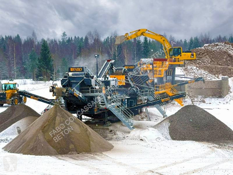Knusning, genvinding Fabo  MCK-115 SEMI MOBILE...