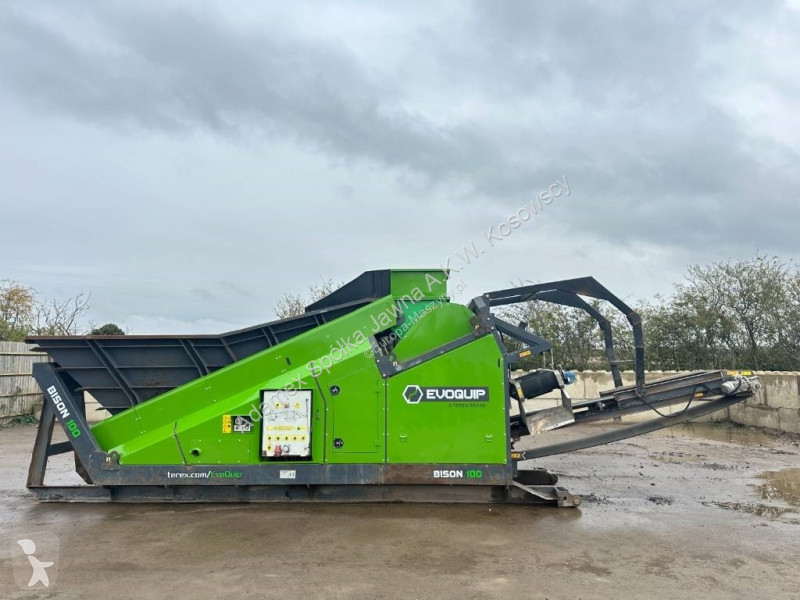 Trituración, reciclaje Evoquip Terex Bison 100