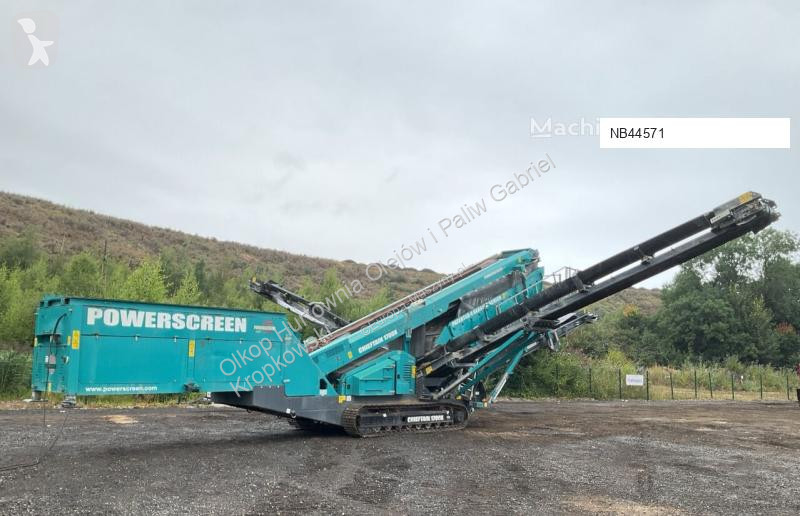 Krossning, återvinning Powerscreen