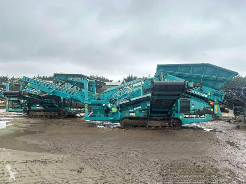 Britadeira, reciclagem Powerscreen
