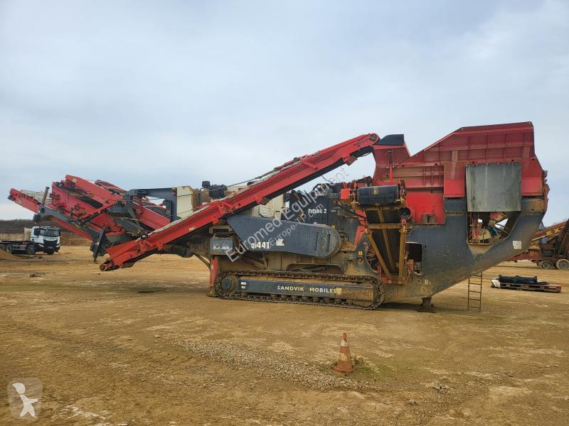 Breken, recyclen Sandvik  QI441 HSSD + Screener