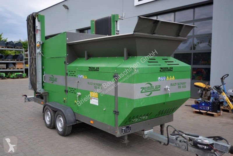 Trituración, reciclaje Zemmler MS 1600  - ZUR...