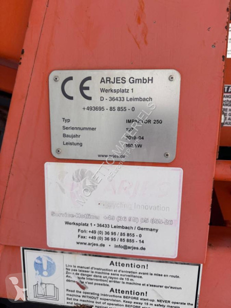 Breken, recyclen   IMPACTOR 250
