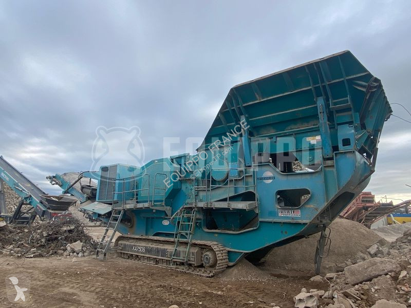 Krossning, återvinning Powerscreen XA750 S