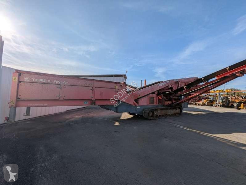 Krossning, återvinning Terex  FINLAY SUPERTRAK 694